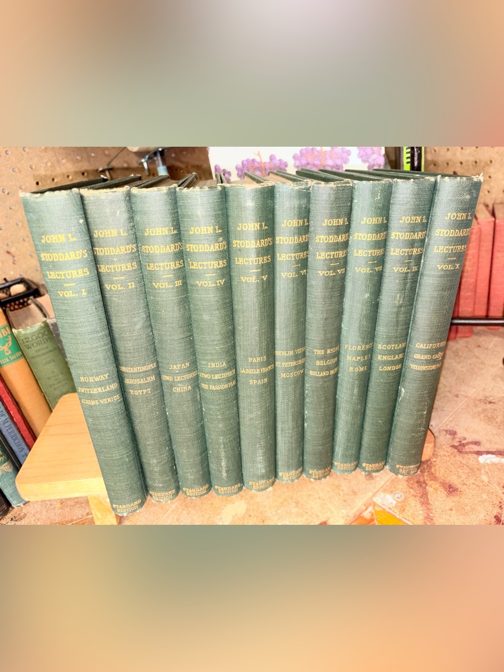 1800s John Stoddard Lectures Vol 1-10